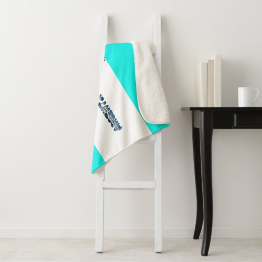 Couverture Sherpa Drapeau argentin (En situation)