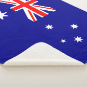 Couverture Sherpa Drapeau australien patriotique Sherpa Blanket (3/4)