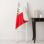 Couverture Sherpa Drapeau autrichien (En situation)