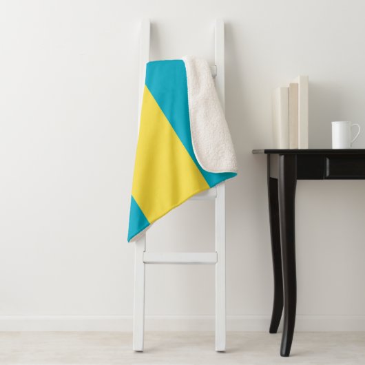 Couverture Sherpa Drapeau bahaméen (En situation)