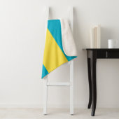 Couverture Sherpa Drapeau bahamien (En situation)