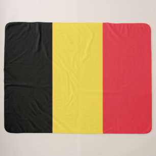 Couverture Sherpa Drapeau belge