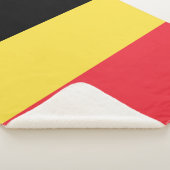 Couverture Sherpa Drapeau belge patriotique (3/4)