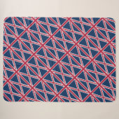 Couverture Sherpa Drapeau britannique (Devant (Horizontal))
