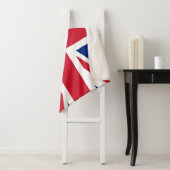 Couverture Sherpa Drapeau britannique Union Jack (En situation)