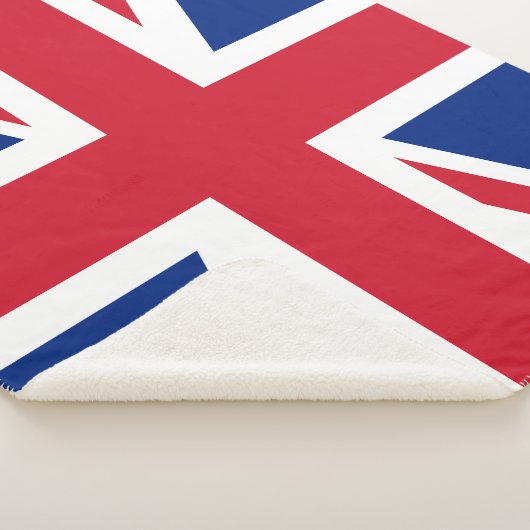Couverture Sherpa Drapeau britannique Union Jack (3/4)