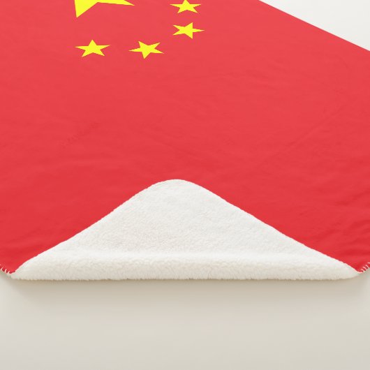 Couverture Sherpa Drapeau chinois (3/4)