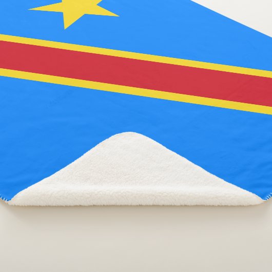 Couverture Sherpa Drapeau Congo Kinshasa (3/4)