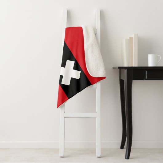 Couverture Sherpa Drapeau d'Amsterdam (En situation)