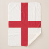 Couverture Sherpa Drapeau d'Angleterre (Devant)