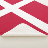 Couverture Sherpa Drapeau danois (3/4)