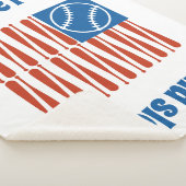 Couverture Sherpa Drapeau de baseball (3/4)