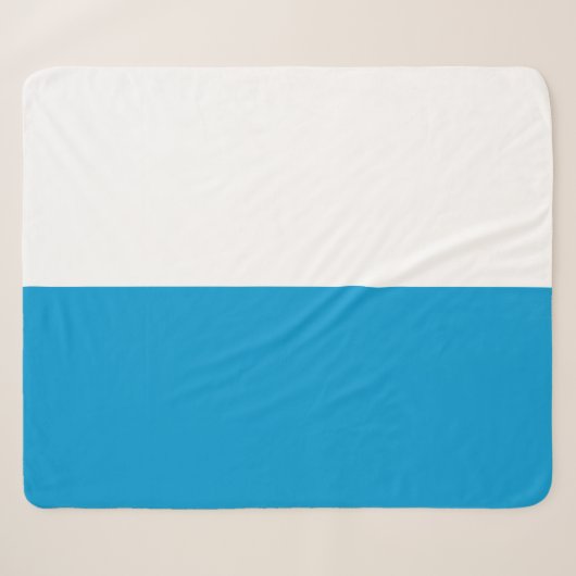 Couverture Sherpa Drapeau de Bavière (État allemand) (Devant (Horizontal))
