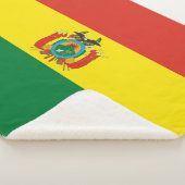 Couverture Sherpa Drapeau de Bolivie patriotique (3/4)