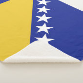 Couverture Sherpa Drapeau de Bosnie-Herzégovine (3/4)