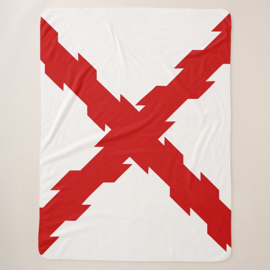 Couverture Sherpa Drapeau de Bourgogne (Devant)