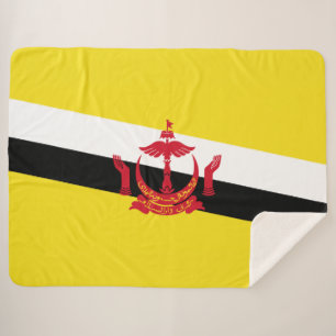 Couverture Sherpa Drapeau de Brunei
