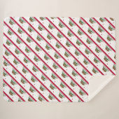 Couverture Sherpa Drapeau de Californie (Devant (Horizontal))