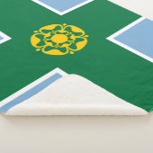 Couverture Sherpa Drapeau de Derbyshire (Comté d'Angleterre, Royaume (3/4)