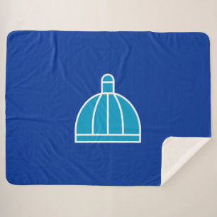 Couverture Sherpa Drapeau de Durban (Afrique du Sud)