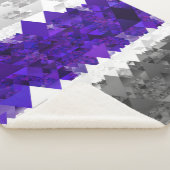 Couverture Sherpa Drapeau de fierté Greygender Boho Géométrique Mod (3/4)
