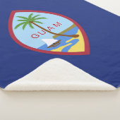 Couverture Sherpa Drapeau de Guam (3/4)