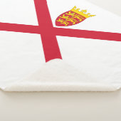 Couverture Sherpa Drapeau de Jersey (3/4)