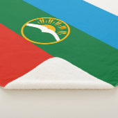 Couverture Sherpa Drapeau de Karatchaïévo-Tcherkessie (3/4)