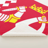 Couverture Sherpa Drapeau de Karelia Nord (3/4)