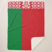 Couverture Sherpa drapeau de la Biélorussie (Devant)