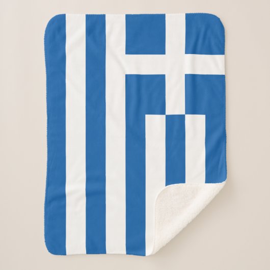 Couverture Sherpa Drapeau de la Grèce (Devant)