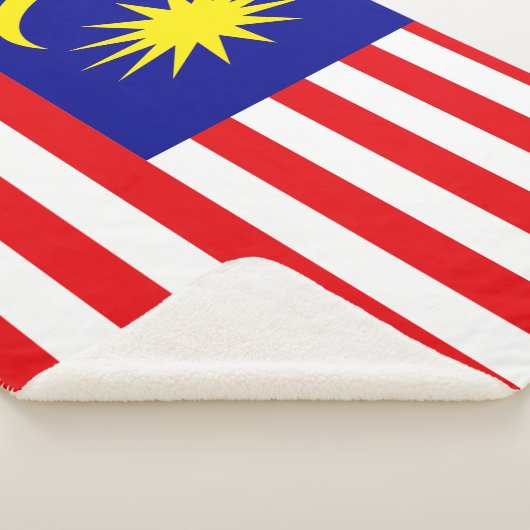 Couverture Sherpa Drapeau de la Malaisie (3/4)