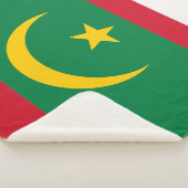 Couverture Sherpa Drapeau de la Mauritanie (3/4)