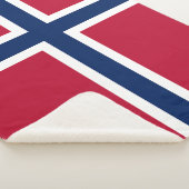 Couverture Sherpa Drapeau de la Norvège (3/4)