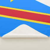 Couverture Sherpa Drapeau de la RDC (République démocratique du Cong (3/4)