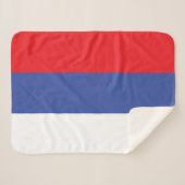 Couverture Sherpa Drapeau de la Republika Srpska (Devant (Horizontal))