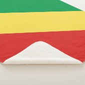 Couverture Sherpa Drapeau de la République du Congo (3/4)