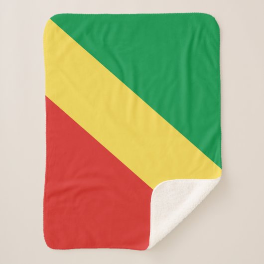 Couverture Sherpa Drapeau de la République du Congo (Devant)