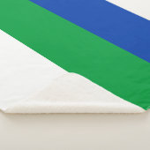 Couverture Sherpa Drapeau de la République Komi (3/4)