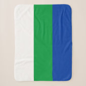 Couverture Sherpa Drapeau de la République Komi (Devant)