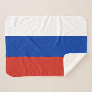 Couverture Sherpa Drapeau de la Russie