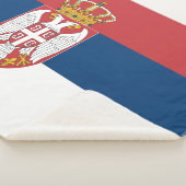 Couverture Sherpa Drapeau de la Serbie (3/4)