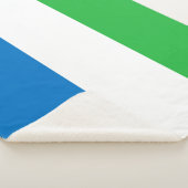 Couverture Sherpa Drapeau de la Sierra Leone (3/4)