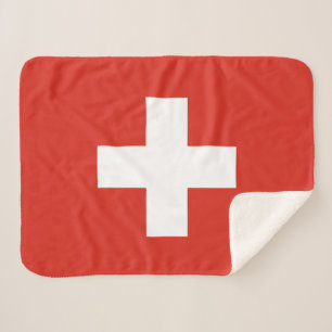 Couverture Sherpa Drapeau de la Suisse