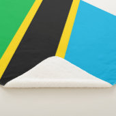 Couverture Sherpa Drapeau de la Tanzanie (3/4)