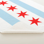 Couverture Sherpa Drapeau de la ville de Chicago (Illinois) (3/4)