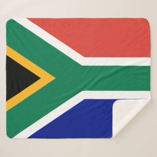 Couverture Sherpa Drapeau de l'Afrique du Sud