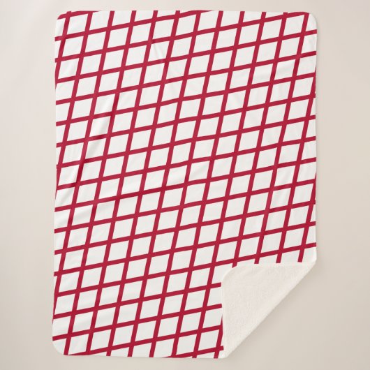 Couverture Sherpa Drapeau de l'Alabama (Devant)