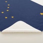 Couverture Sherpa Drapeau de l'Alaska (États-Unis) (3/4)