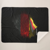 Couverture Sherpa Drapeau de l'Allemagne (Devant (Horizontal))
